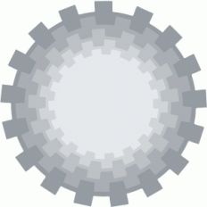cog edge nested circles