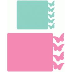 butterfly edge journaling cards