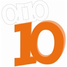 10 shaped card