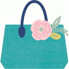 teal purse