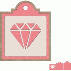 diamond tag set