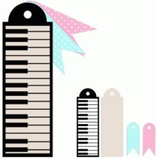piano tag set