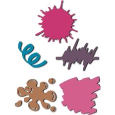 brush stroke - ink splat