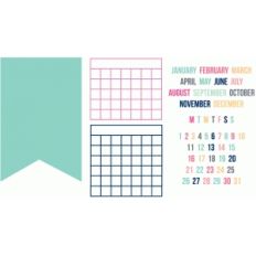 build a calendar banner set