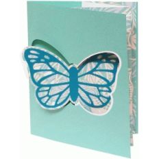 butterfly 4.25x5.5" flip swing card