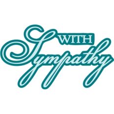 with sympathy