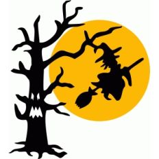 witch tree halloween