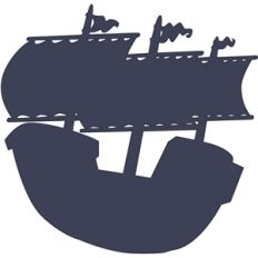 pirate ship silhouette