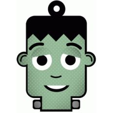 halloween frankenstein tag
