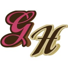 card kit letter g and h