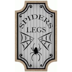 spider's leg halloween potion label
