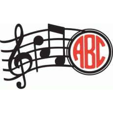 musical key monogram