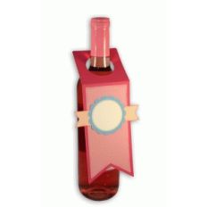 bottle tag with label