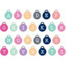 circle tag alphabet