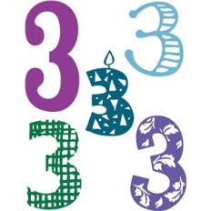 threes