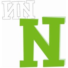n shaped card