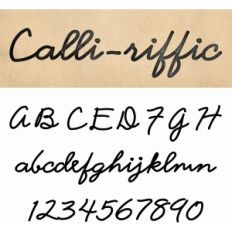 scrap script bold