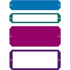 rectangular tags