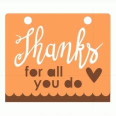 thanks banner
