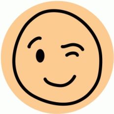 wink face smiley icon