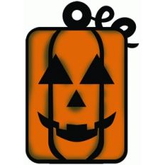 halloween pumpkin tag