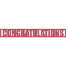 congratulations frame