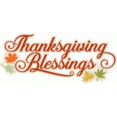 thanksgiving blessings