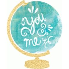 you and me globe