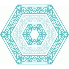 ironwork hexagon 3 frames