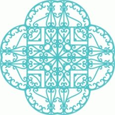 ironwork doily