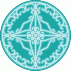 ironwork layered circle