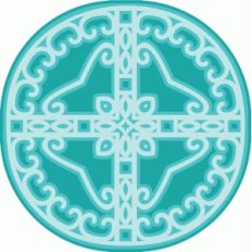 ironwork layered circle