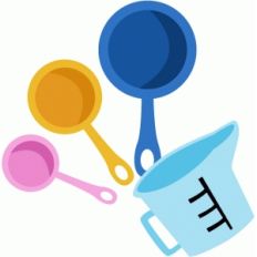 measuring cup and spoons