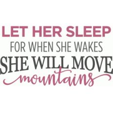 let her sleep phrase
