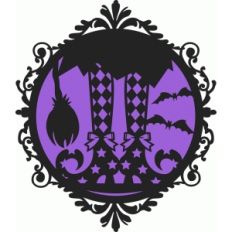 halloween witch shoe frame