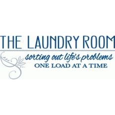 the laundry room