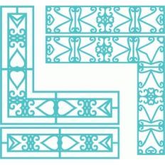 ironwork borders and corners