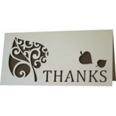 thanks card