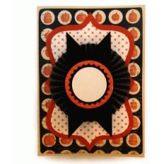 round rosette plaque a7 card kit