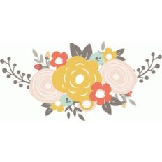 fall floral swag