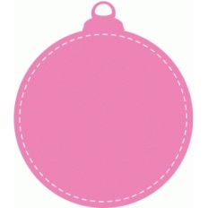 stitched bauble