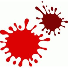 blood splatter