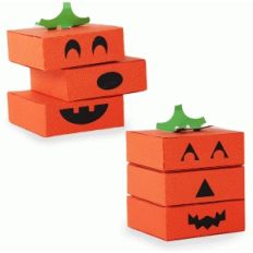 halloween pumpkin face stackers 1