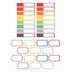 planner labels set