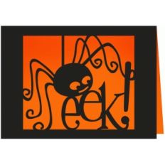eek spider 7x5" card