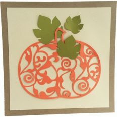 flourish pumpkin card