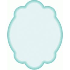 nested fancy oval shapes