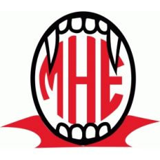 vampire monogram teeth frame