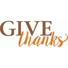 give thanks