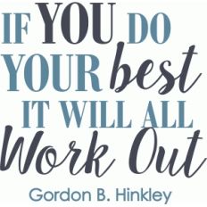 do your best